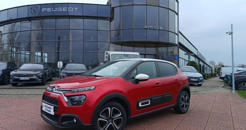Citroen C3 cena 72900 przebieg: 33556, rok produkcji 2022 z Gniewkowo małe 326